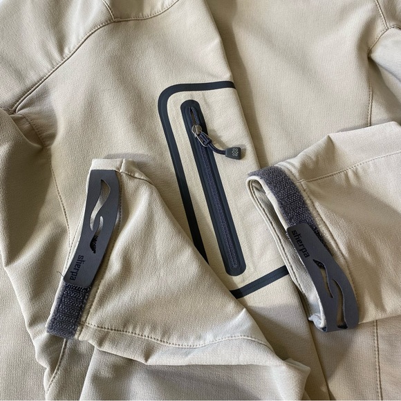 Sherpa Adventure Gear Jacket Beige Nepal Mens Full Zip Outdoors Tactel 3 Pockets - Picture 7 of 9